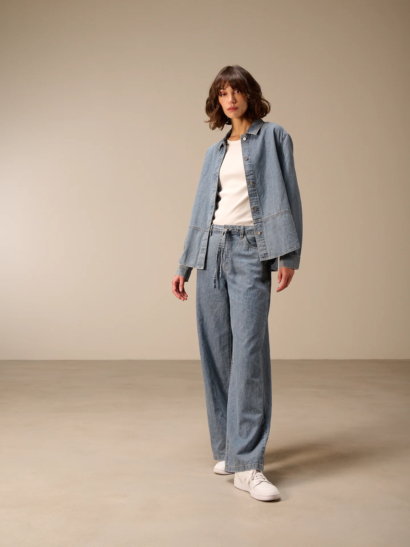 Bluse mit Leinen - Image 4
