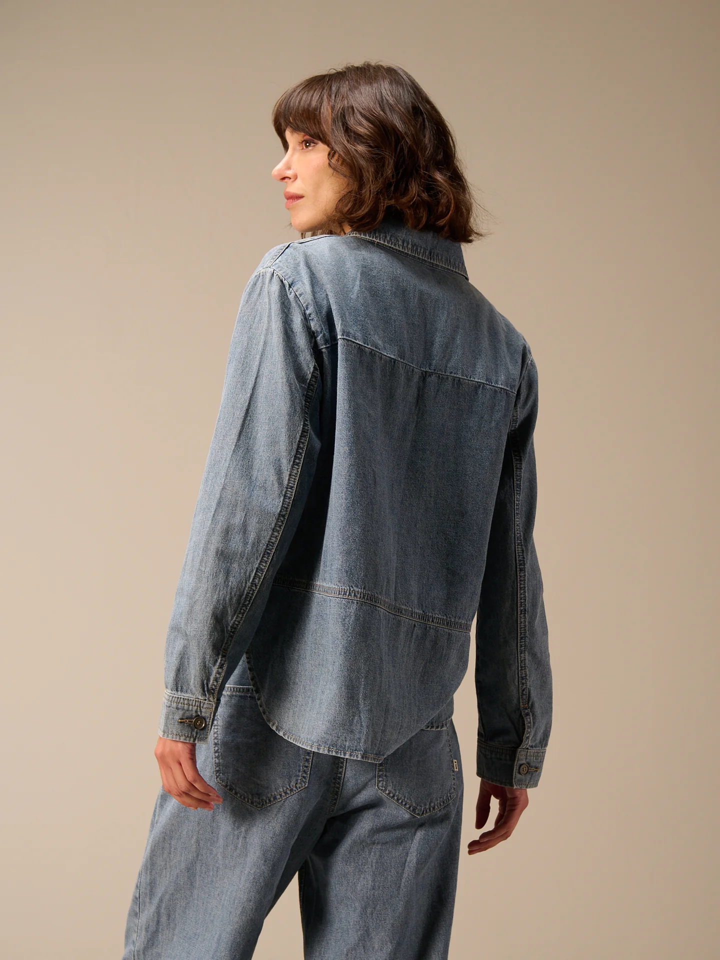 Bluse mit Leinen - Image 6
