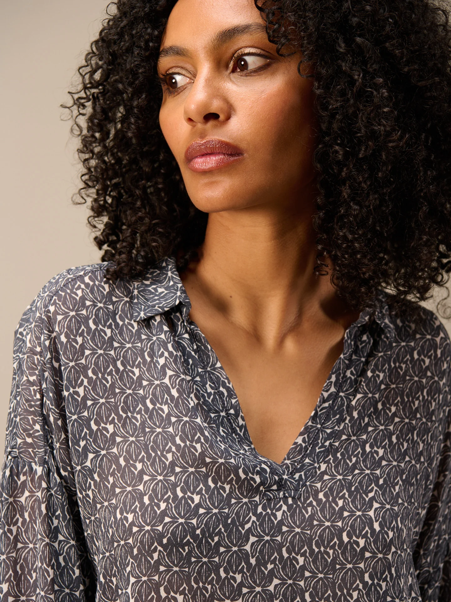 Bluse mit Druck - Image 2