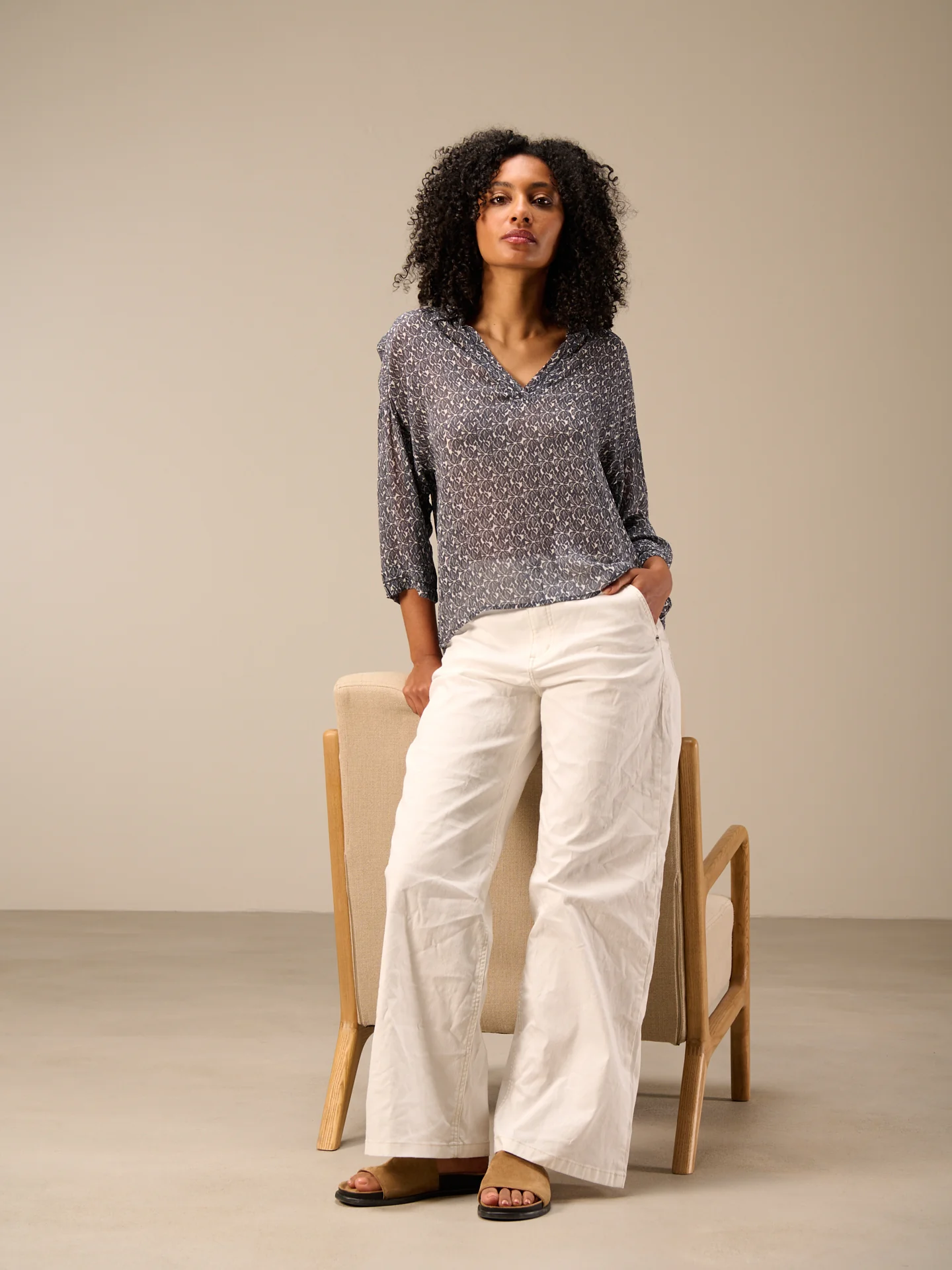 Bluse mit Druck - Image 4