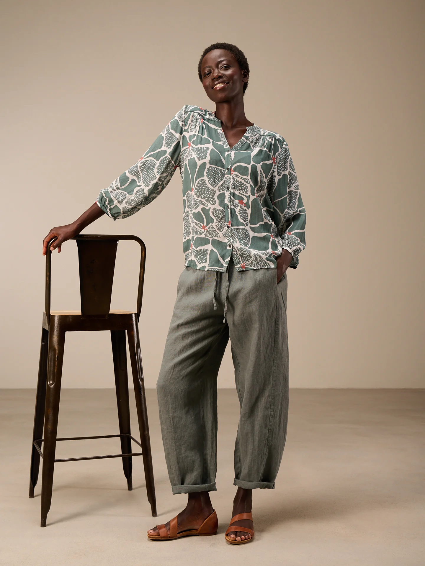Bluse mit Knopfleiste - Image 17