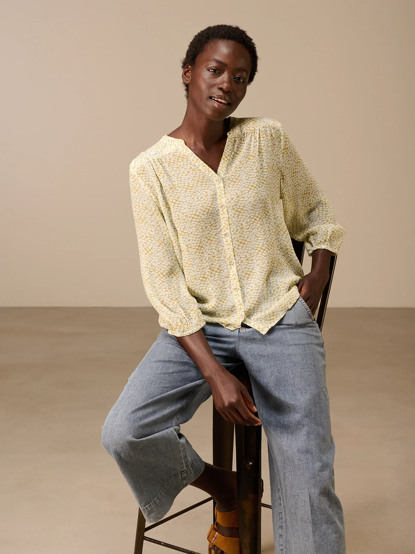 Bluse mit Knopfleiste - Image 8