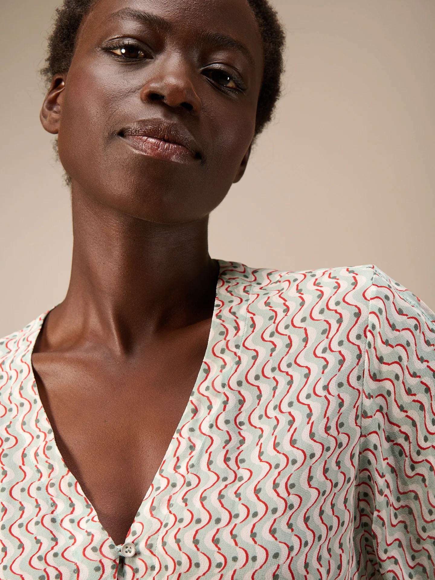 Bluse mit Spitze - Image 3