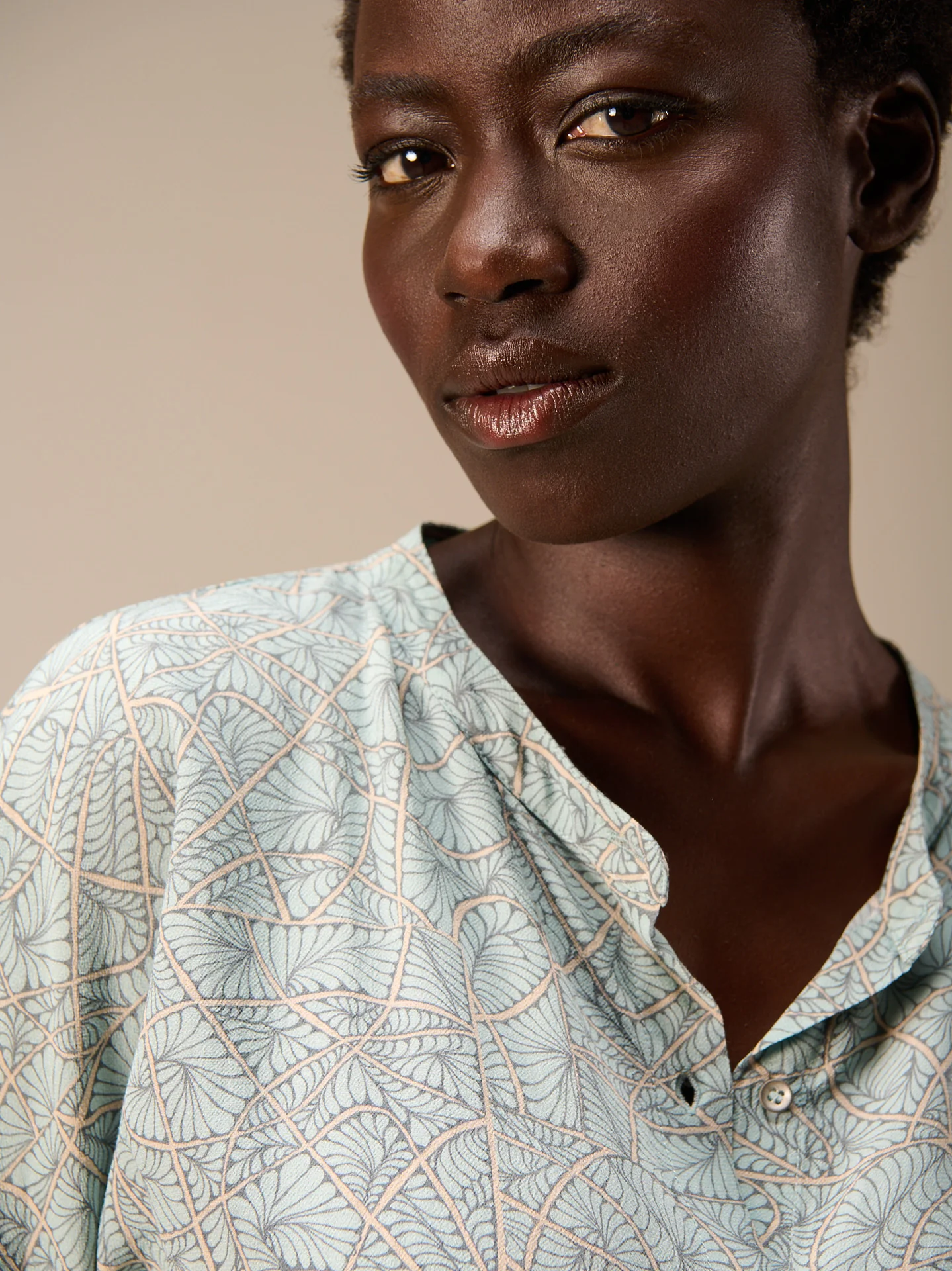 Bluse mit Stehkragen - Image 3