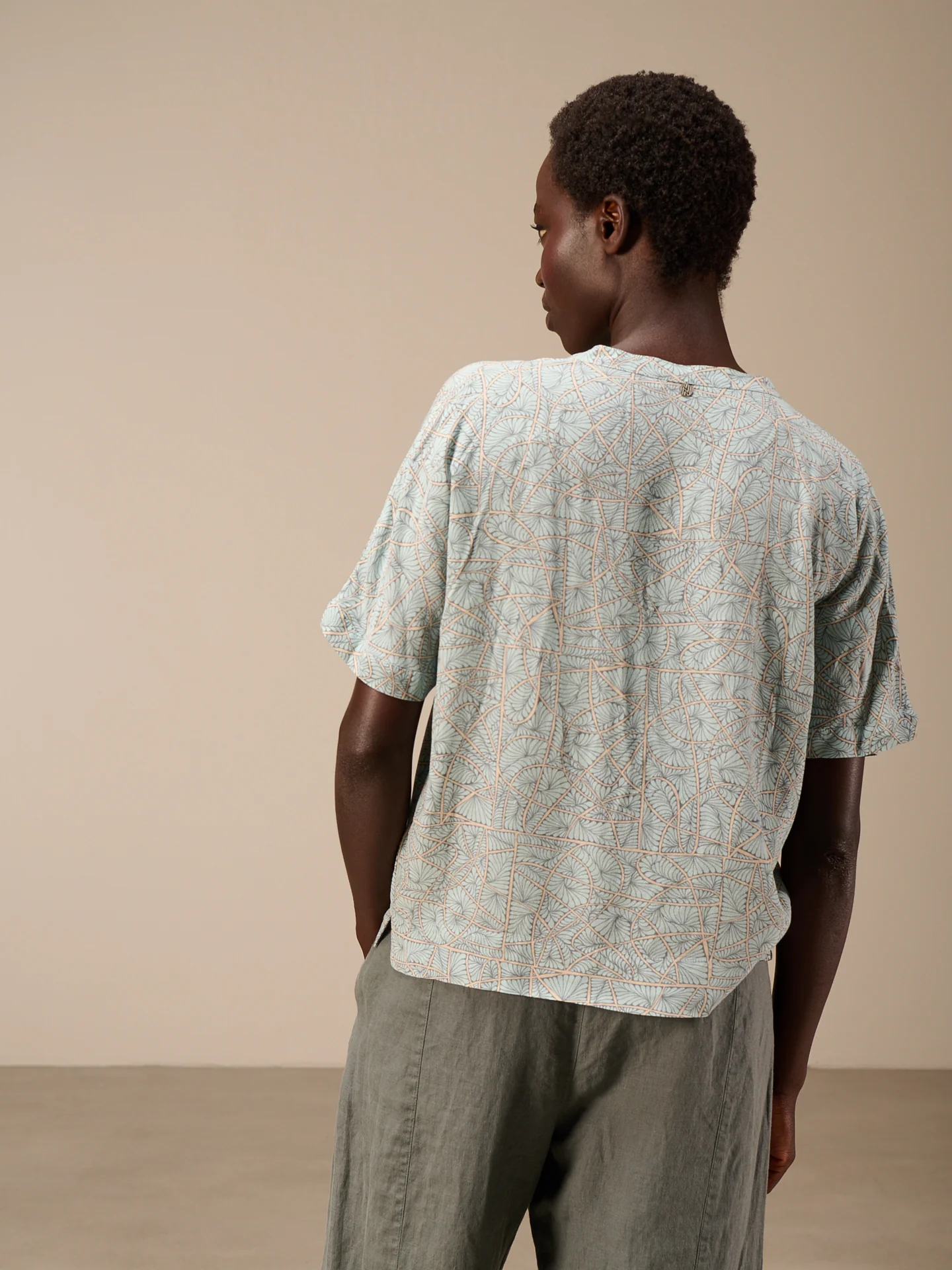 Bluse mit Stehkragen - Image 4