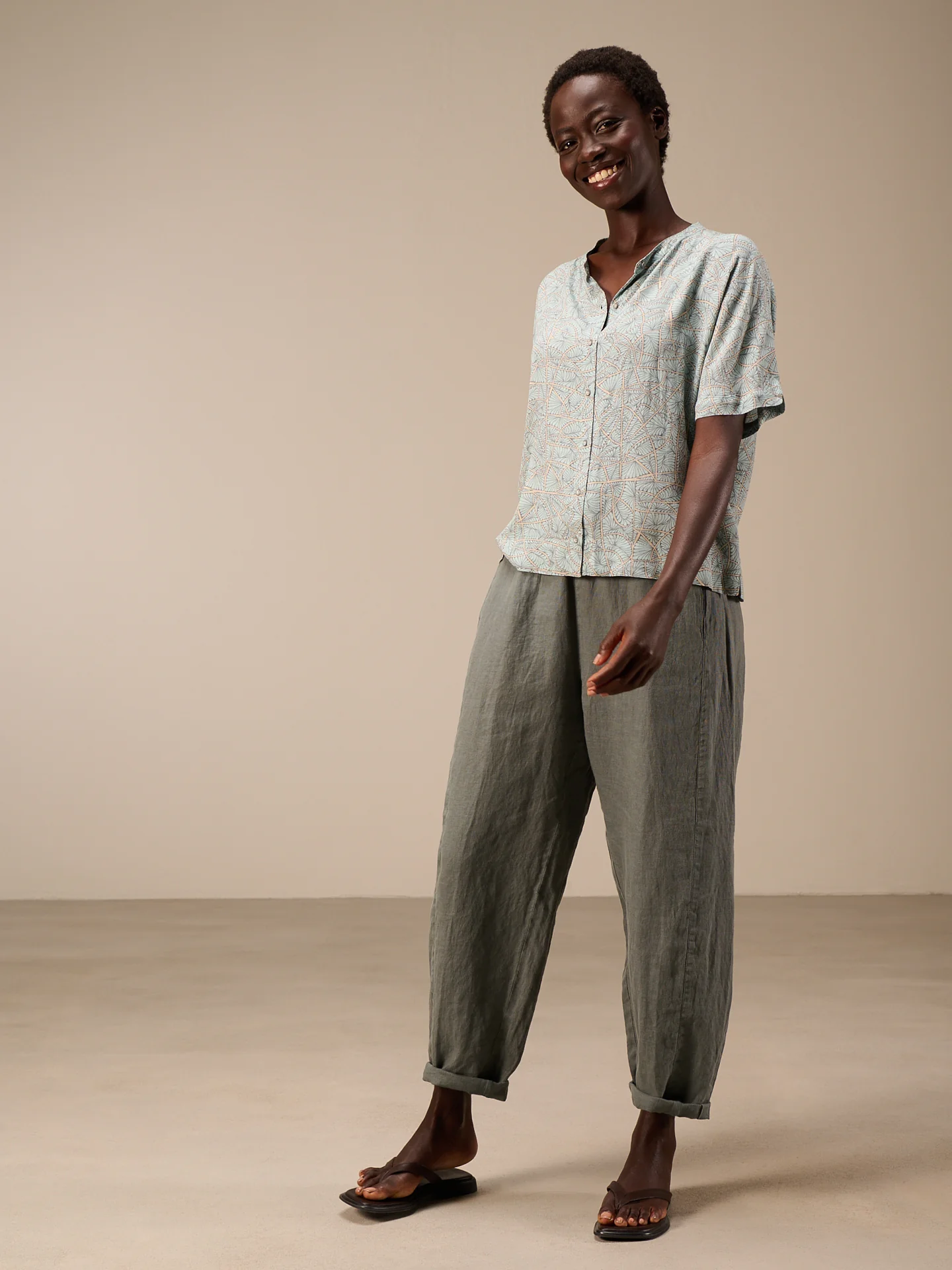 Bluse mit Stehkragen - Image 5
