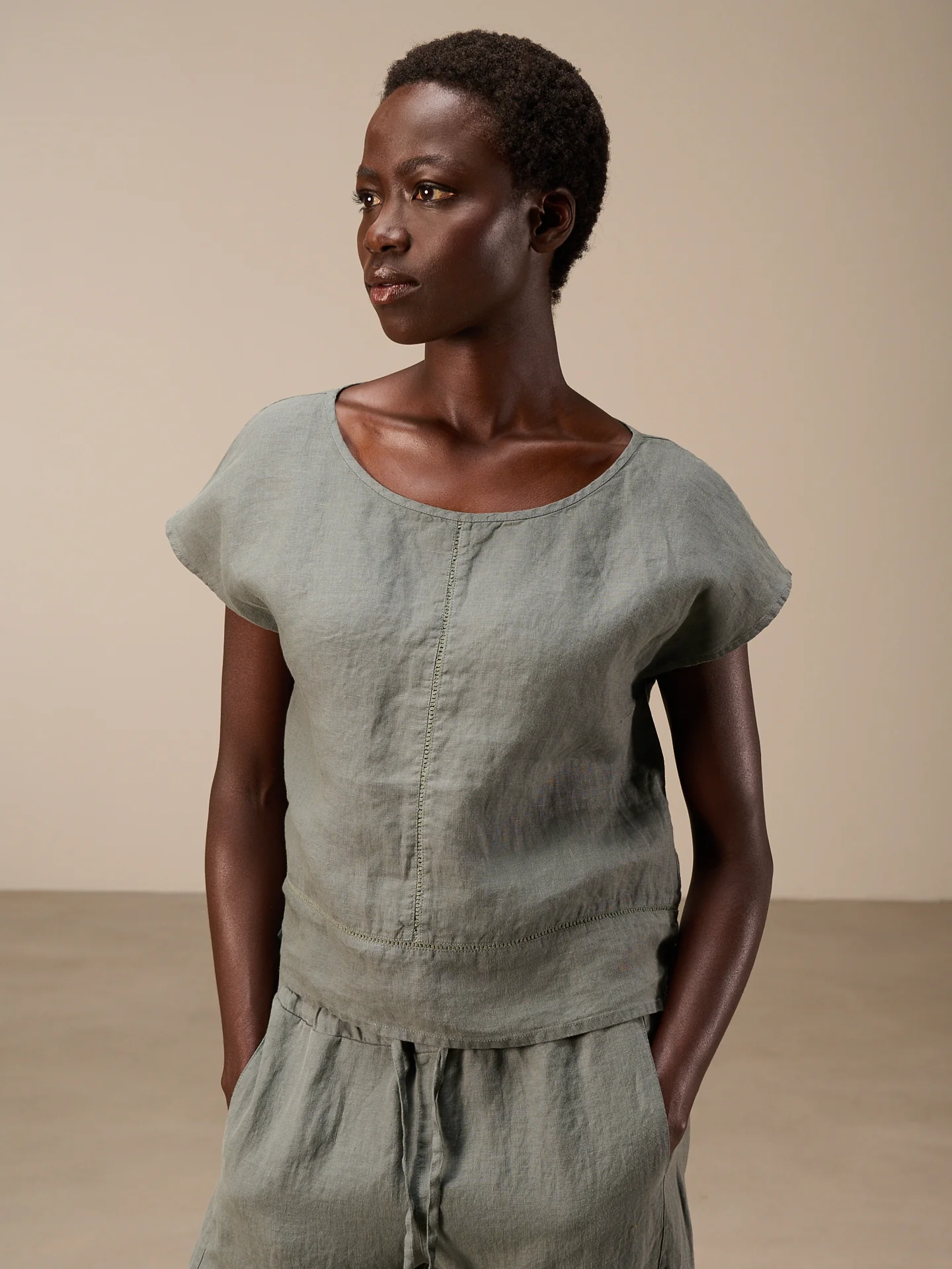 Leinenbluse - Image 18