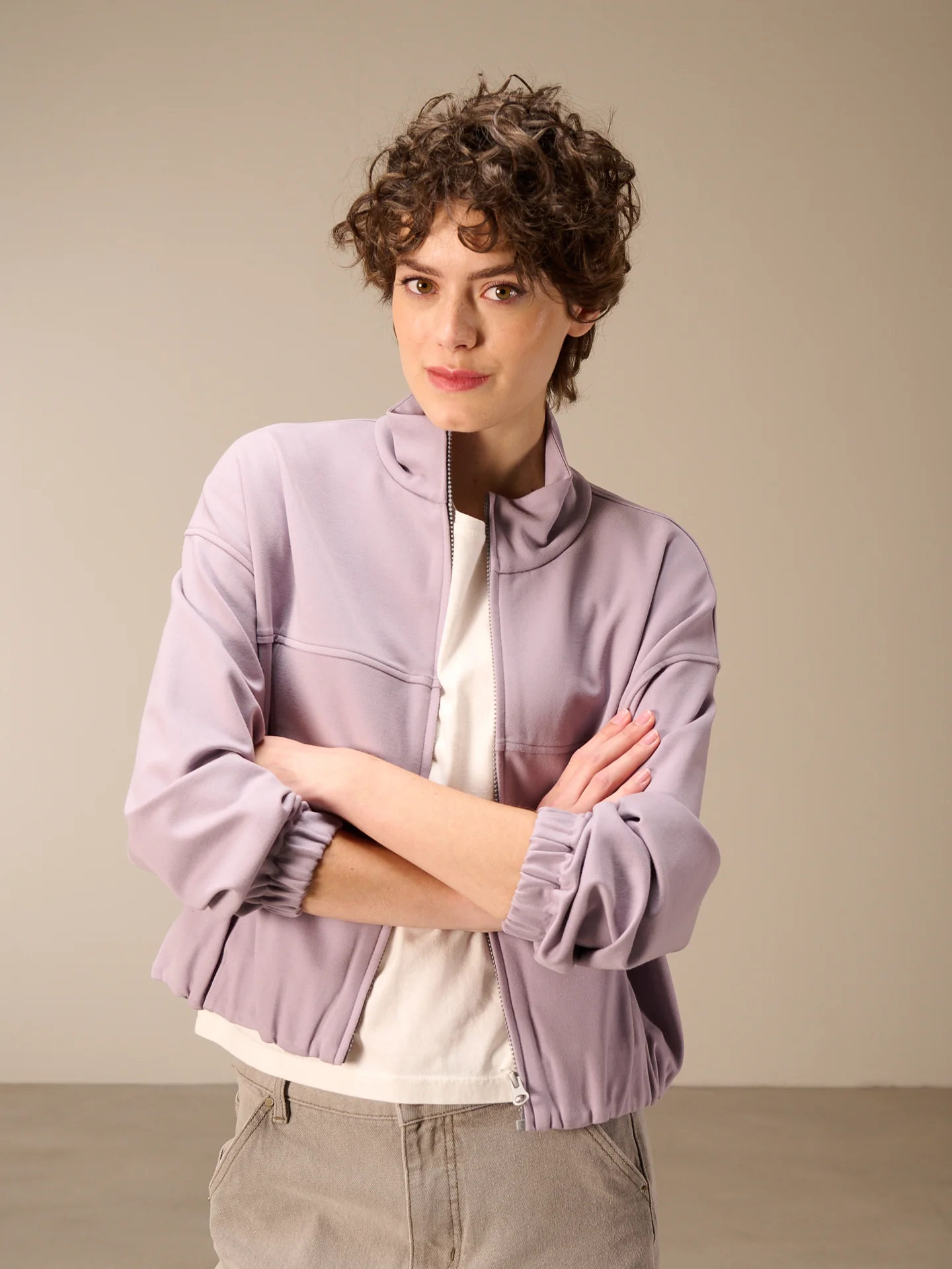 Sweatjacke mit Reissverschluss - Image 2