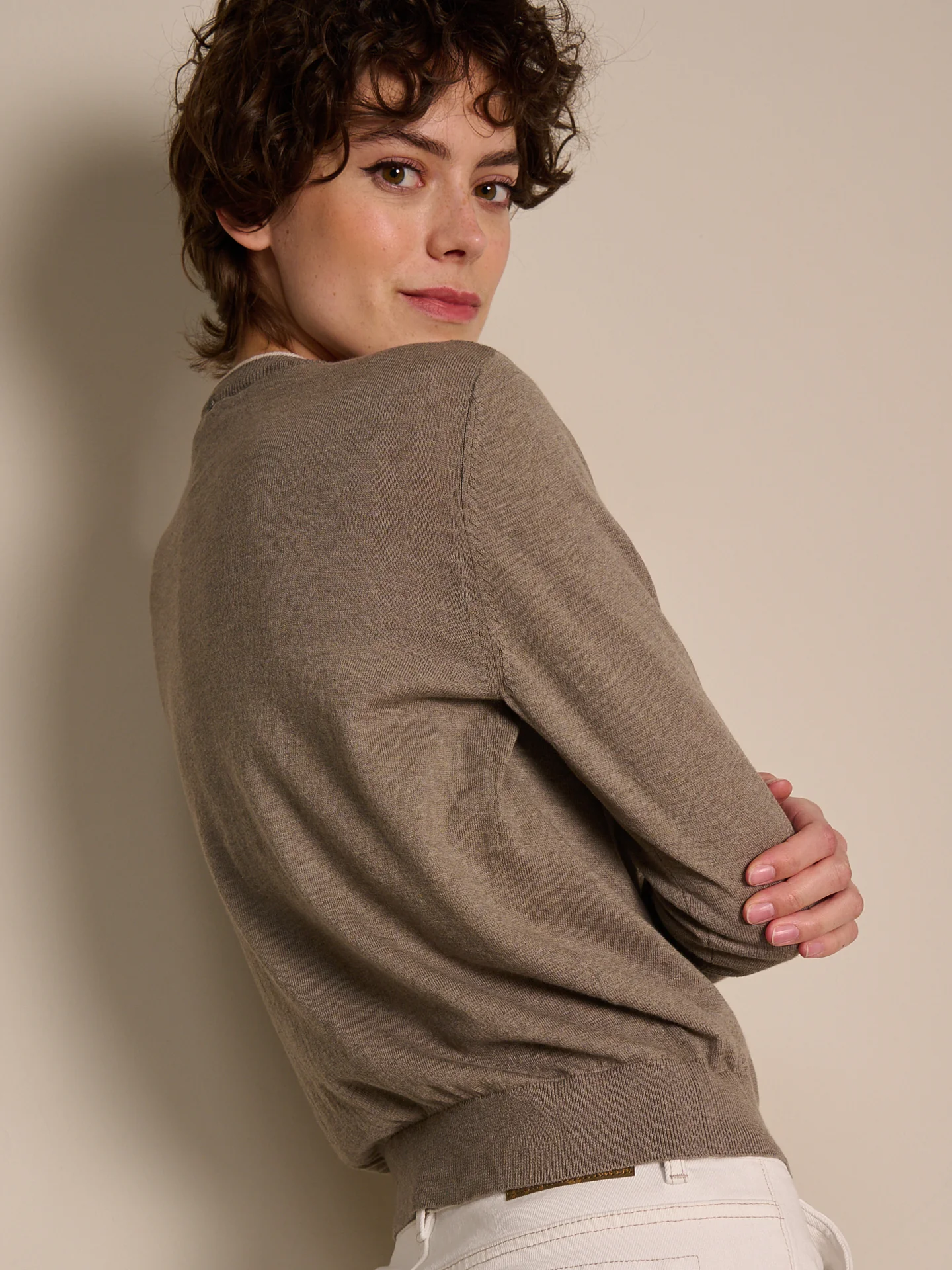 Strickjacke mit Rundhals - Image 20
