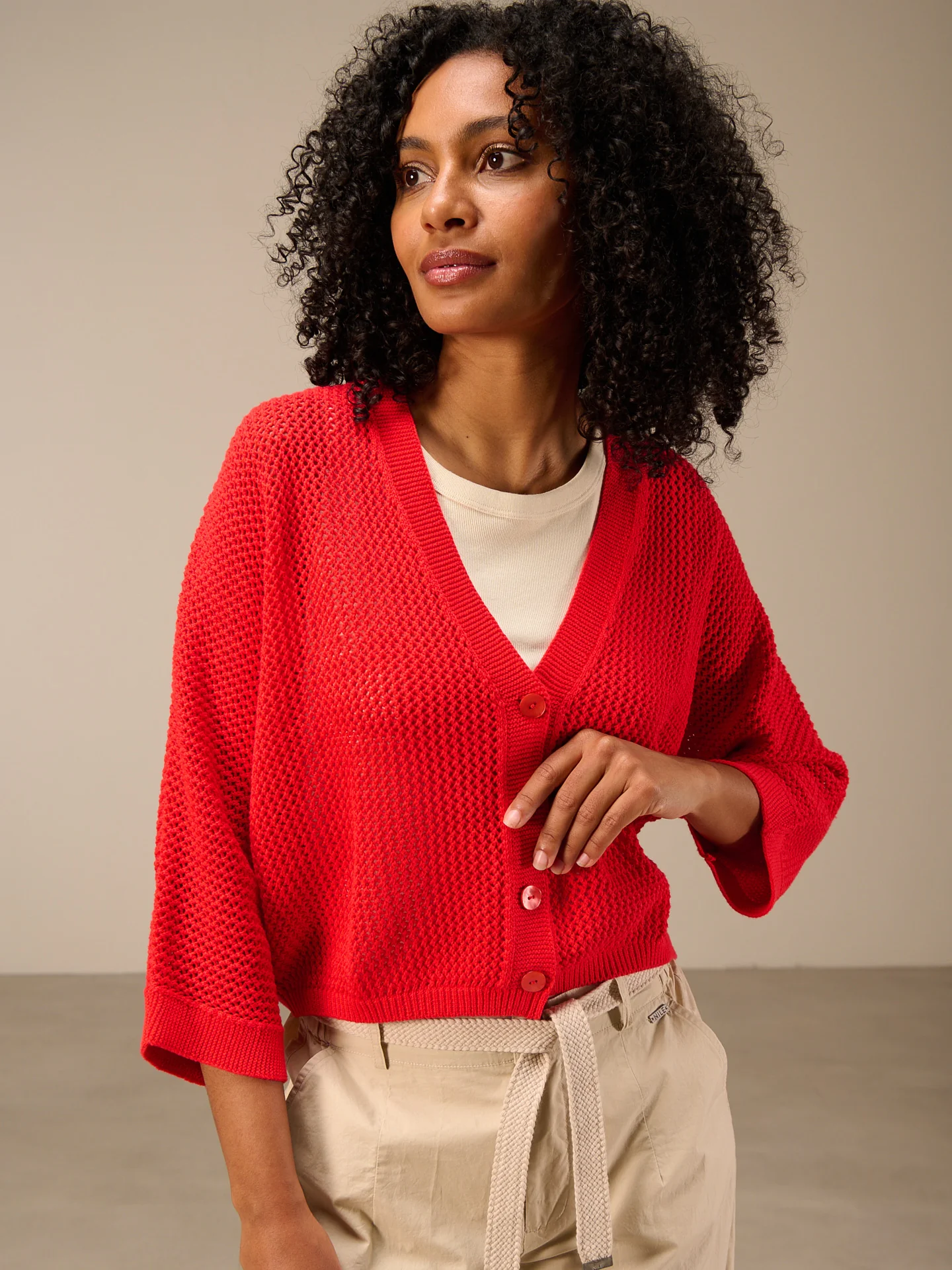 Strickjacke mit Knopfverschluss - Image 12