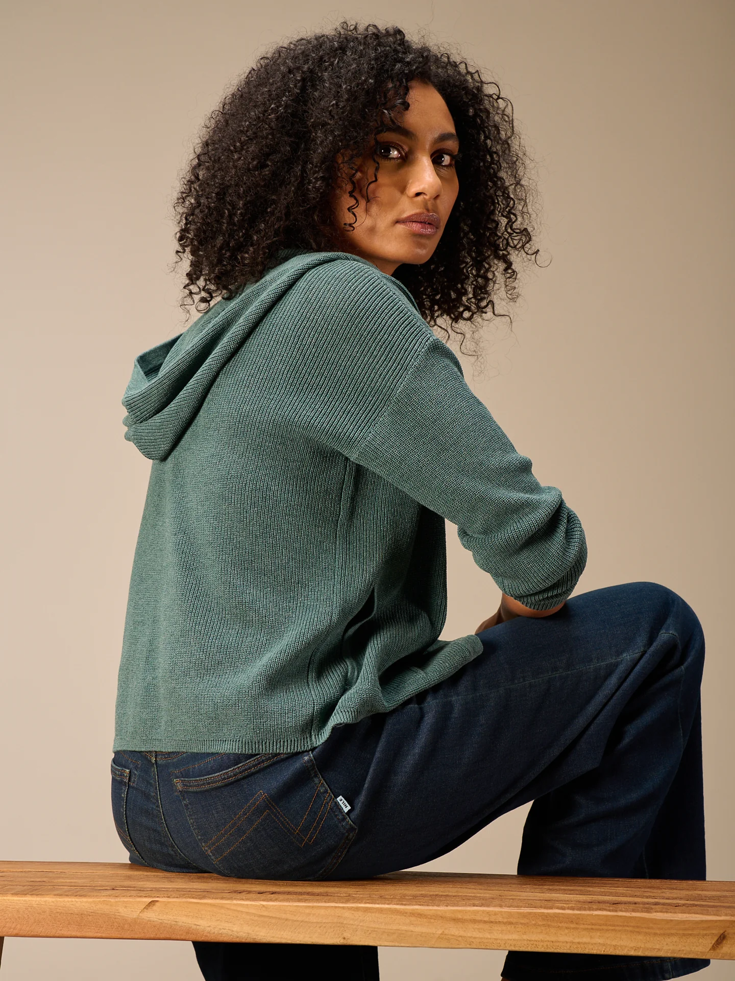 Strickjacke mit Kapuze - Image 18