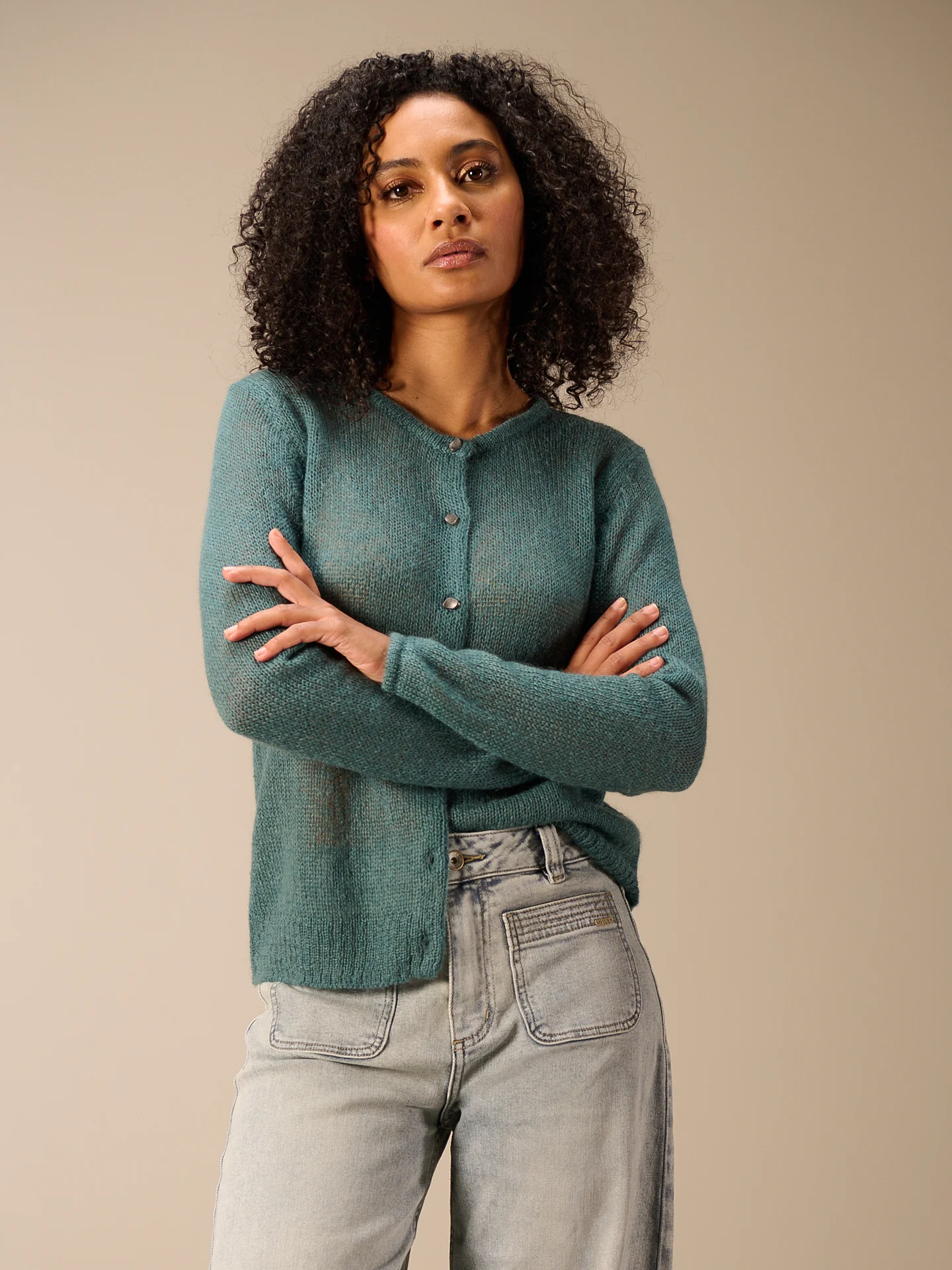 Strickjacke mit Knopfverschluss - Image 13