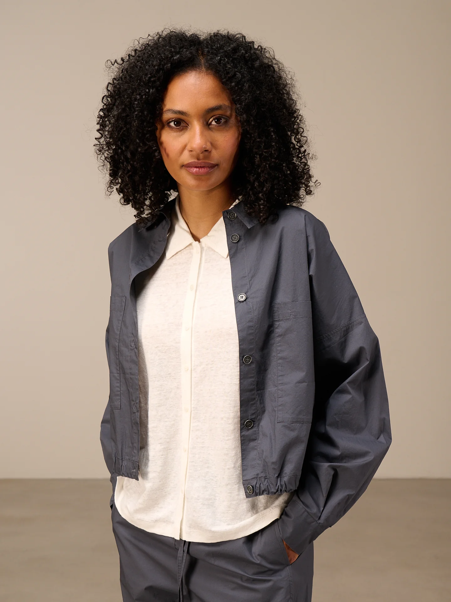 Bluse einfarbig - Image 3