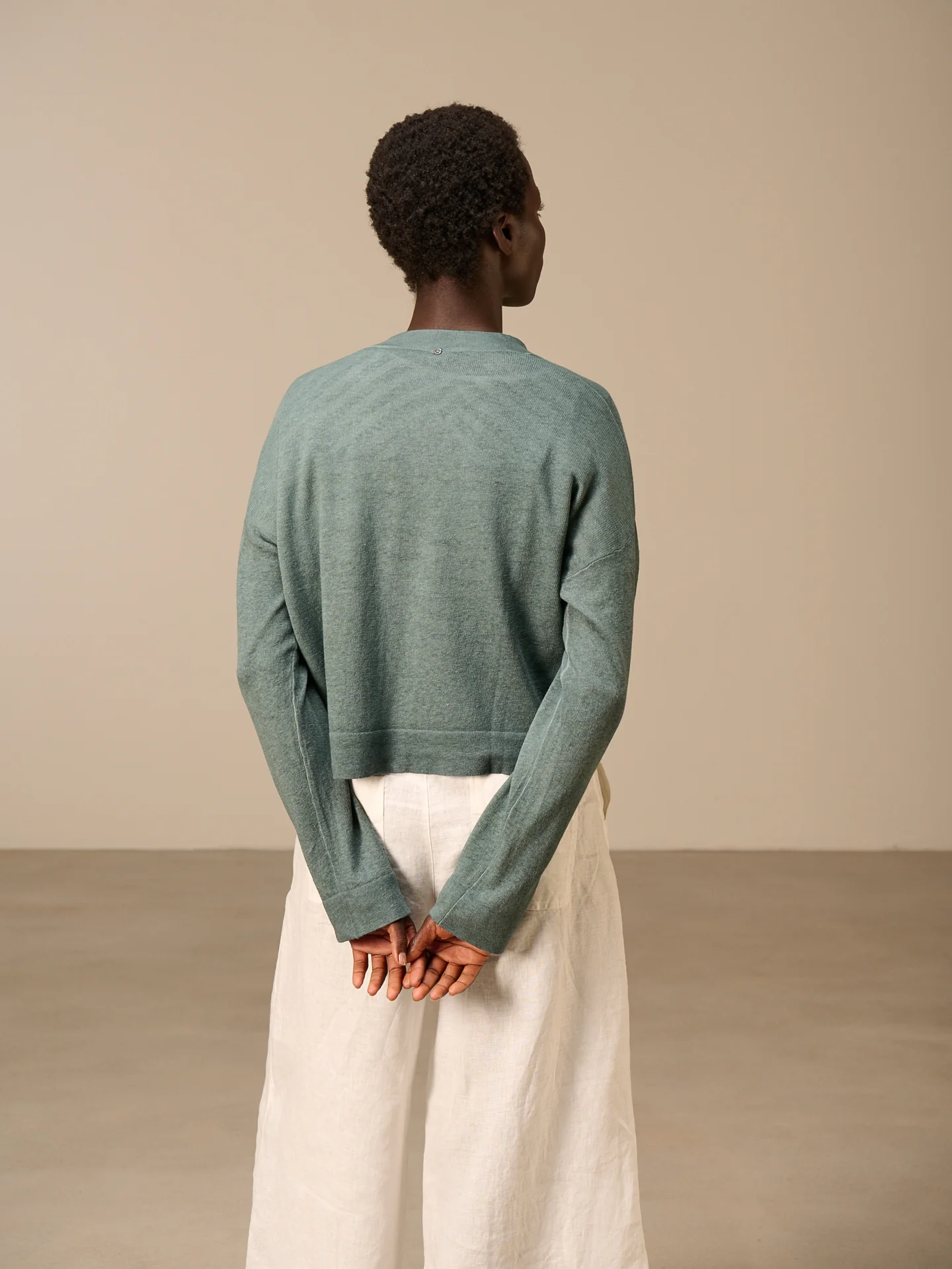 Strickjacke mit Leinen - Image 14