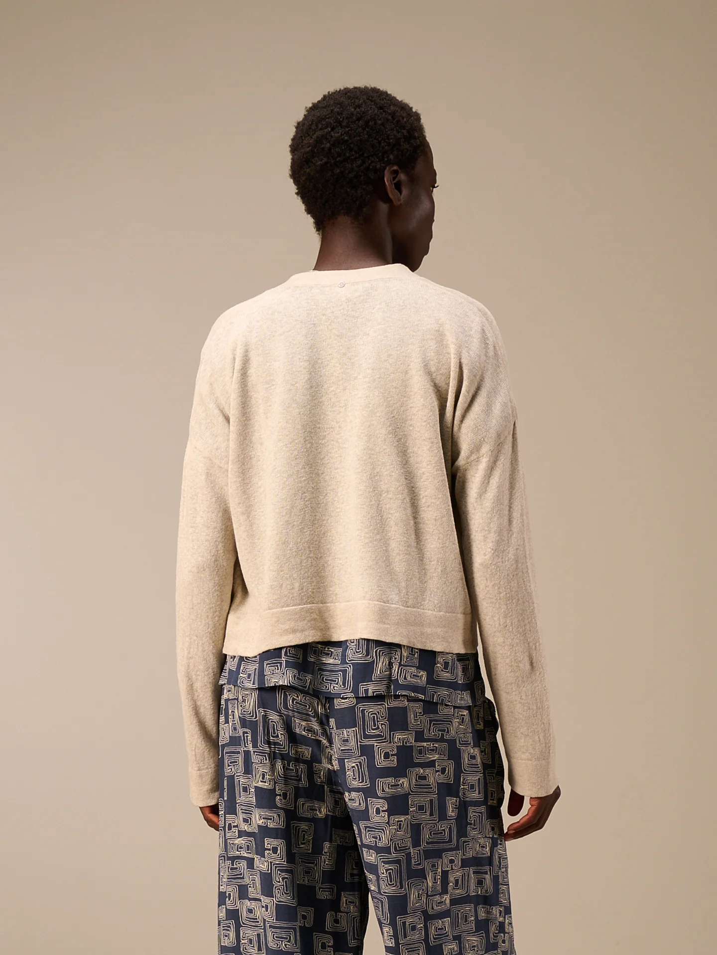 Strickjacke mit Leinen - Image 5