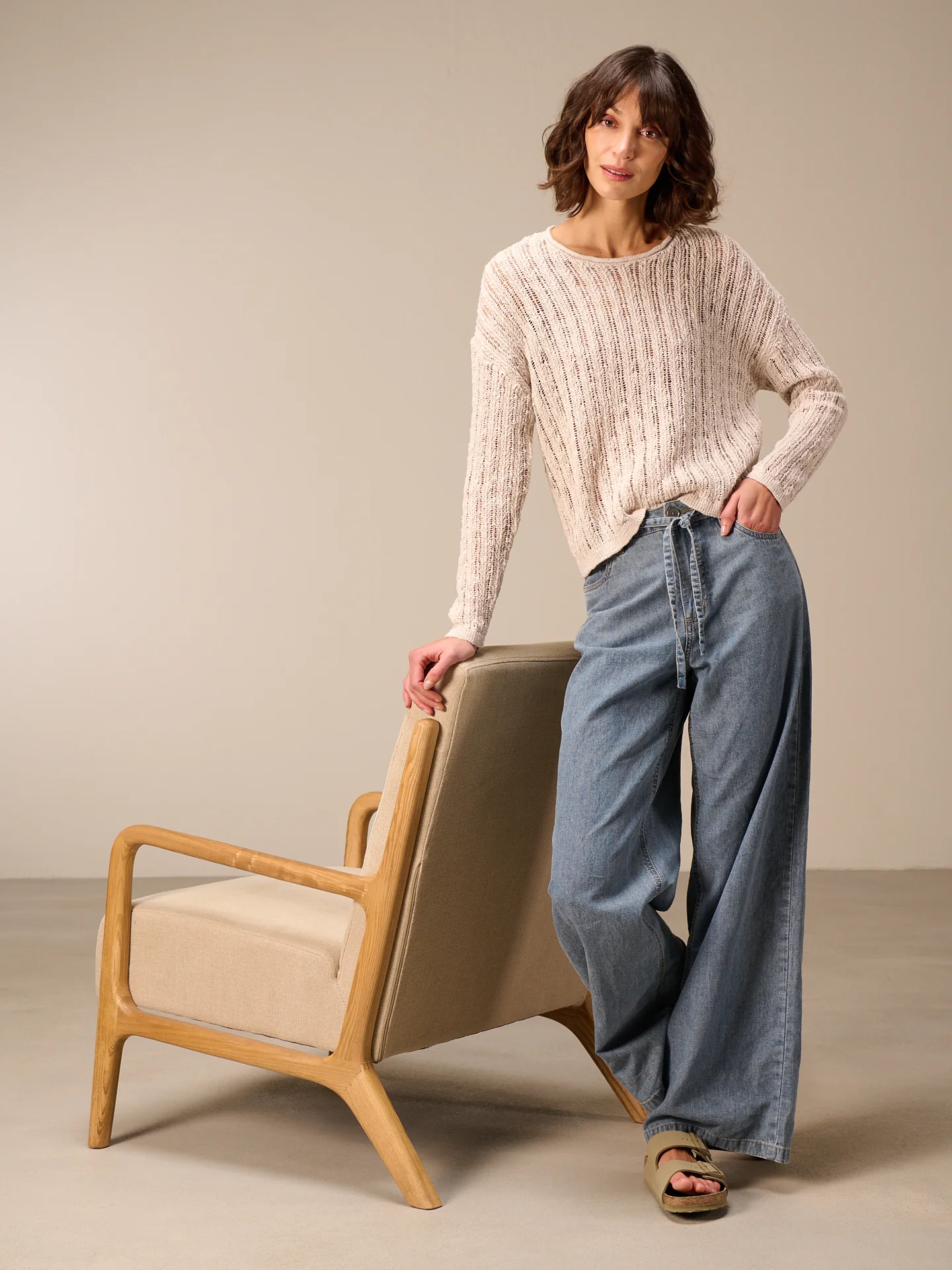 Pullover locker gestrickt - Image 3