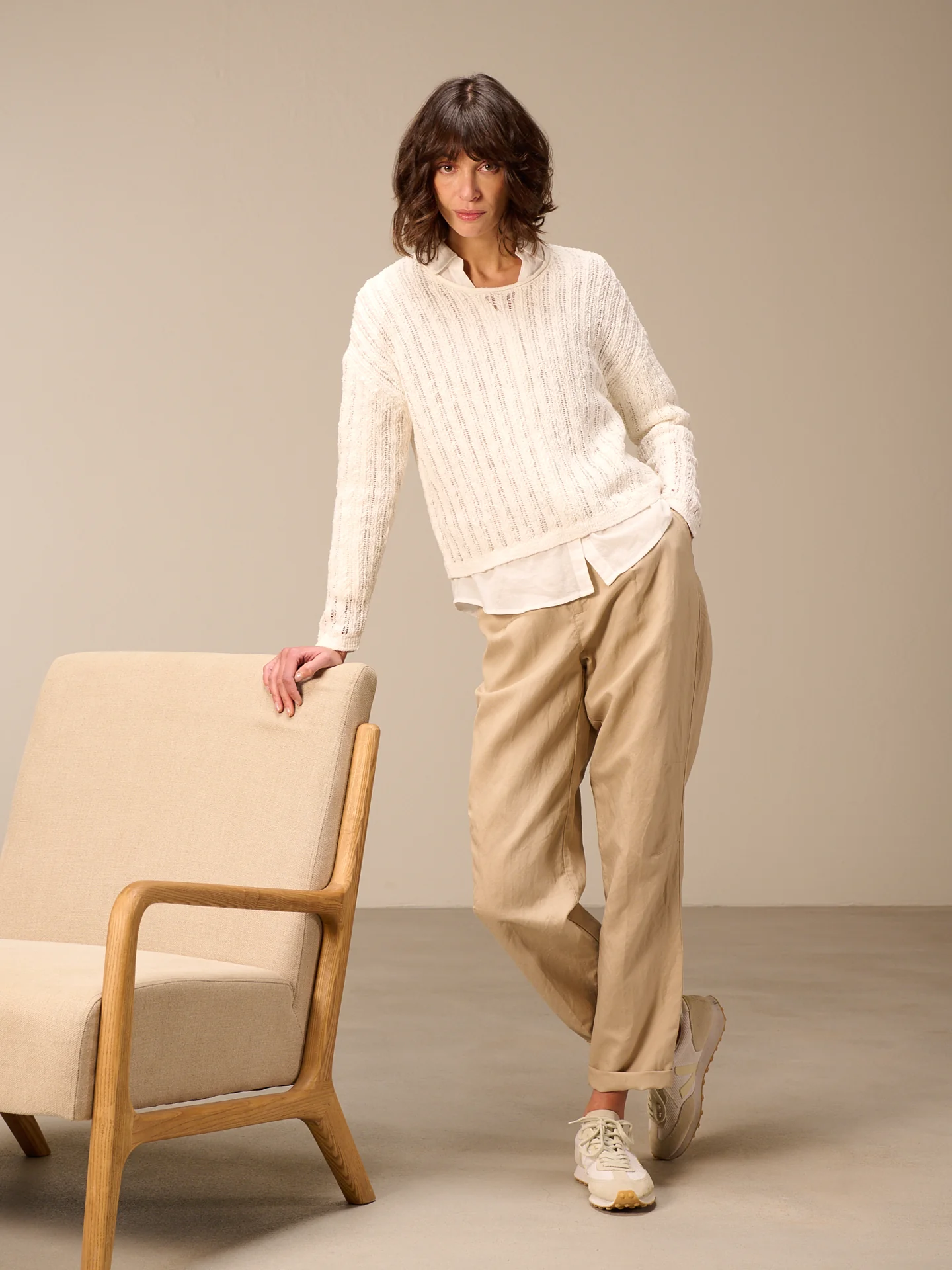 Pullover locker gestrickt - Image 9