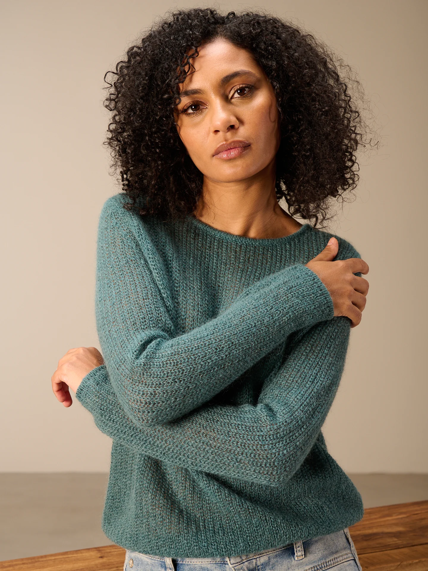 Pullover locker gestrickt - Image 7