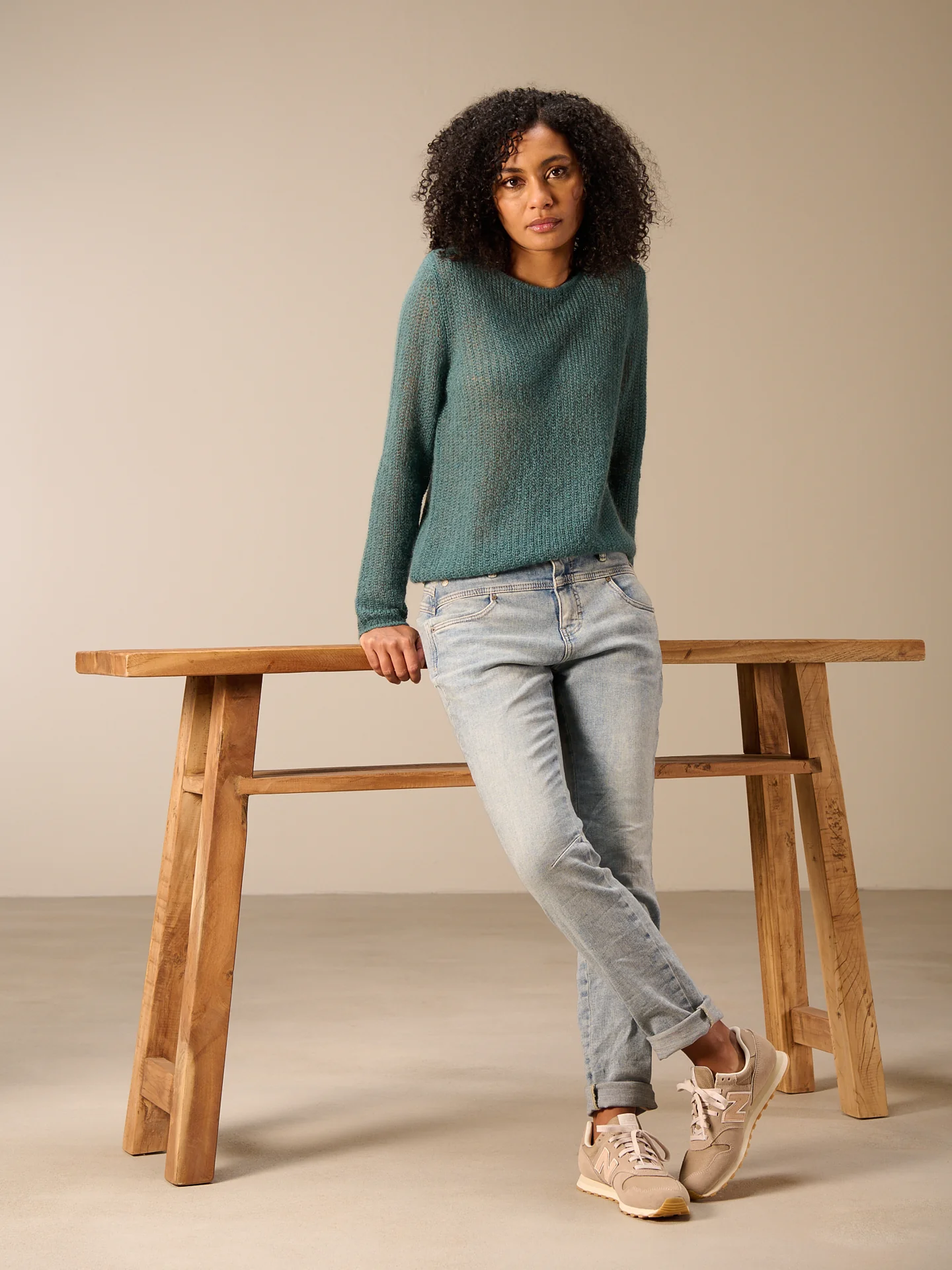 Pullover locker gestrickt - Image 8