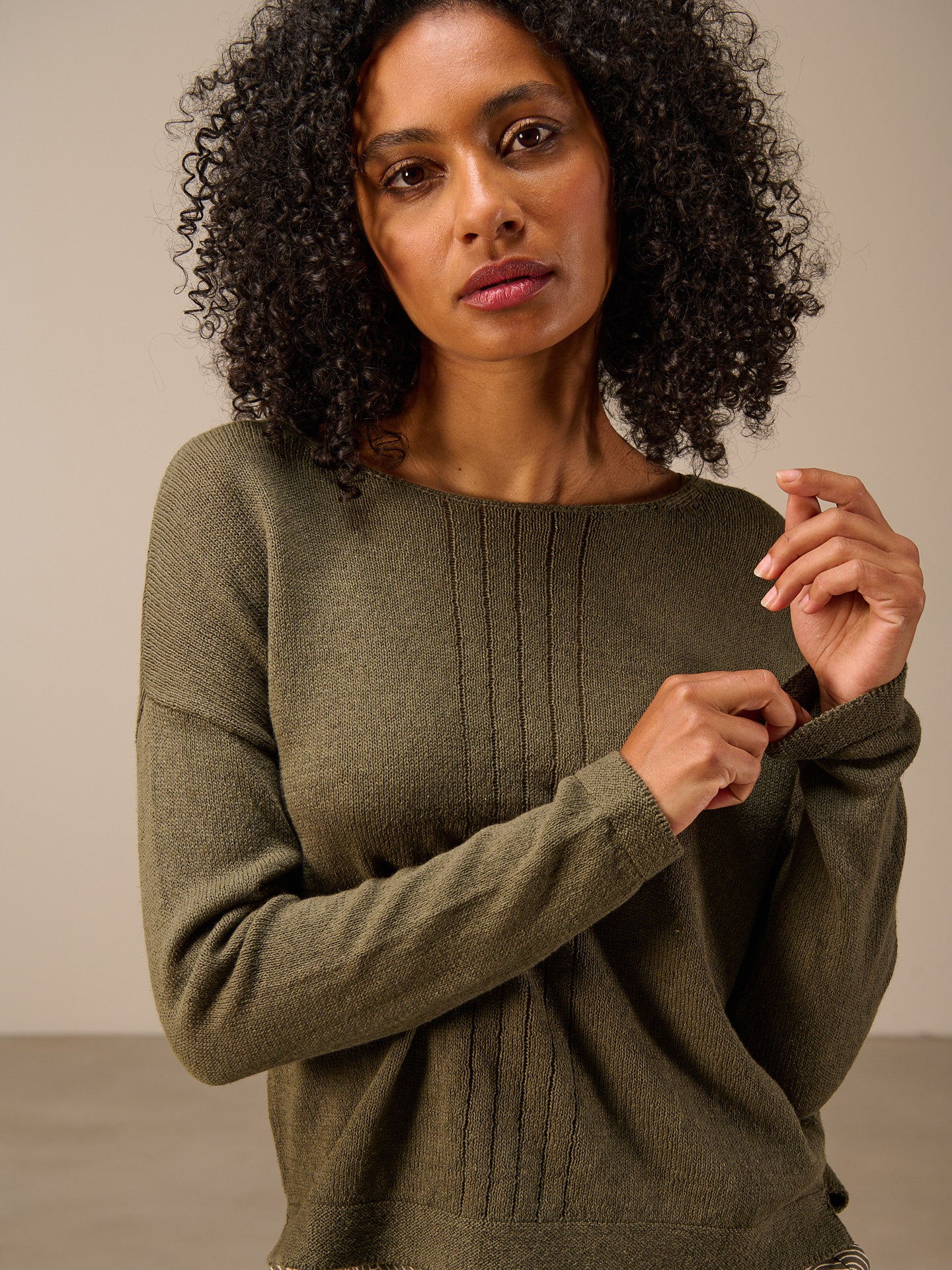 Strickpullover mit Leinen - Image 2