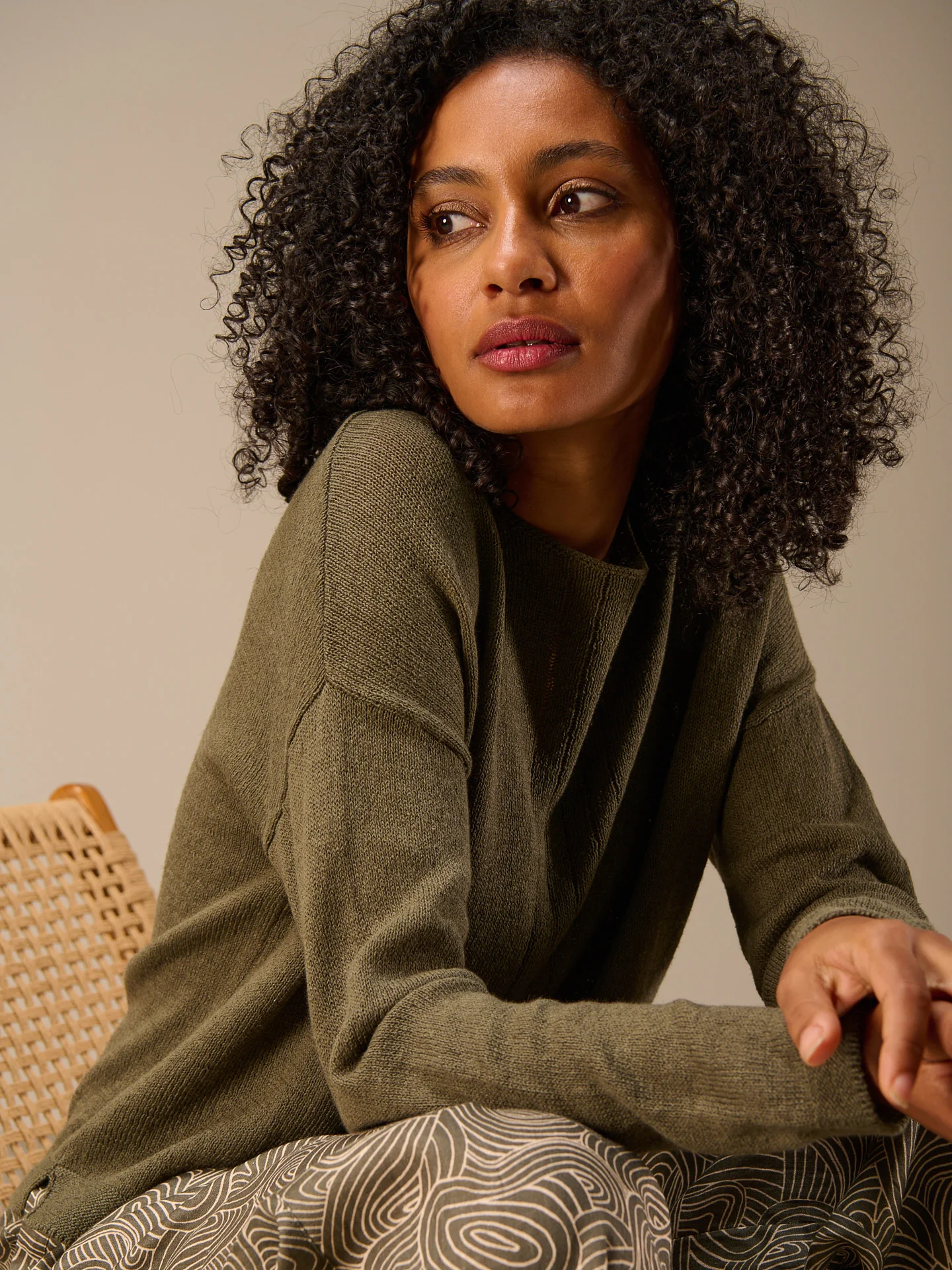 Strickpullover mit Leinen - Image 4
