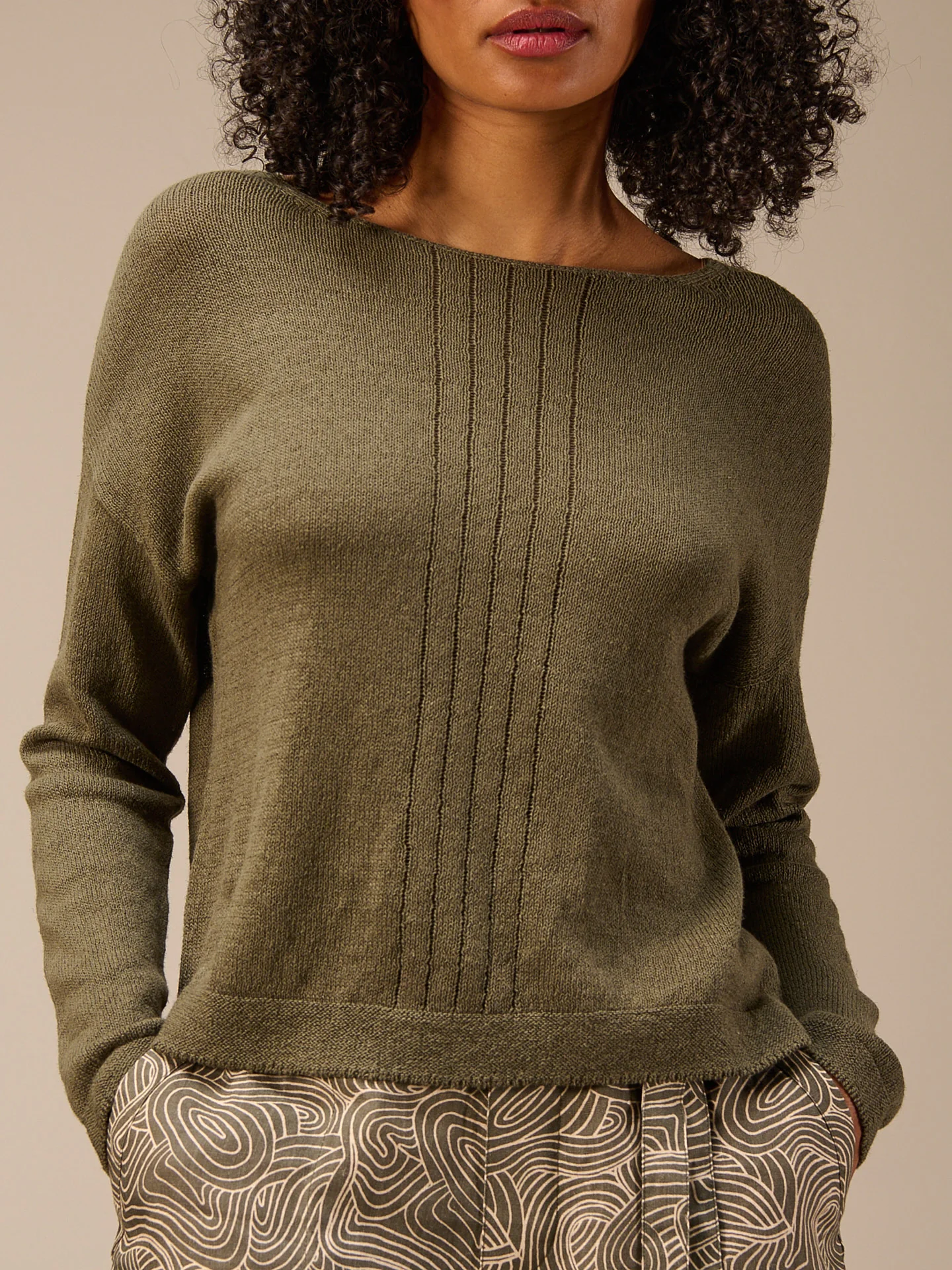 Strickpullover mit Leinen - Image 6