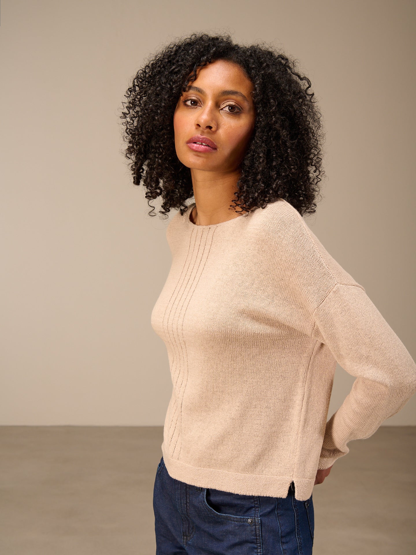 Strickpullover mit Leinen - Image 9